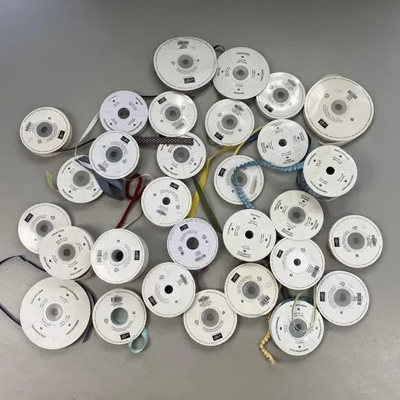 Stampin' Up! Ribbon Spool Lot Multicolor Styles Cardmaking Scrapbook Craft - Picture 8 of 15